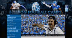 Desktop Screenshot of drakefootballcamps.com